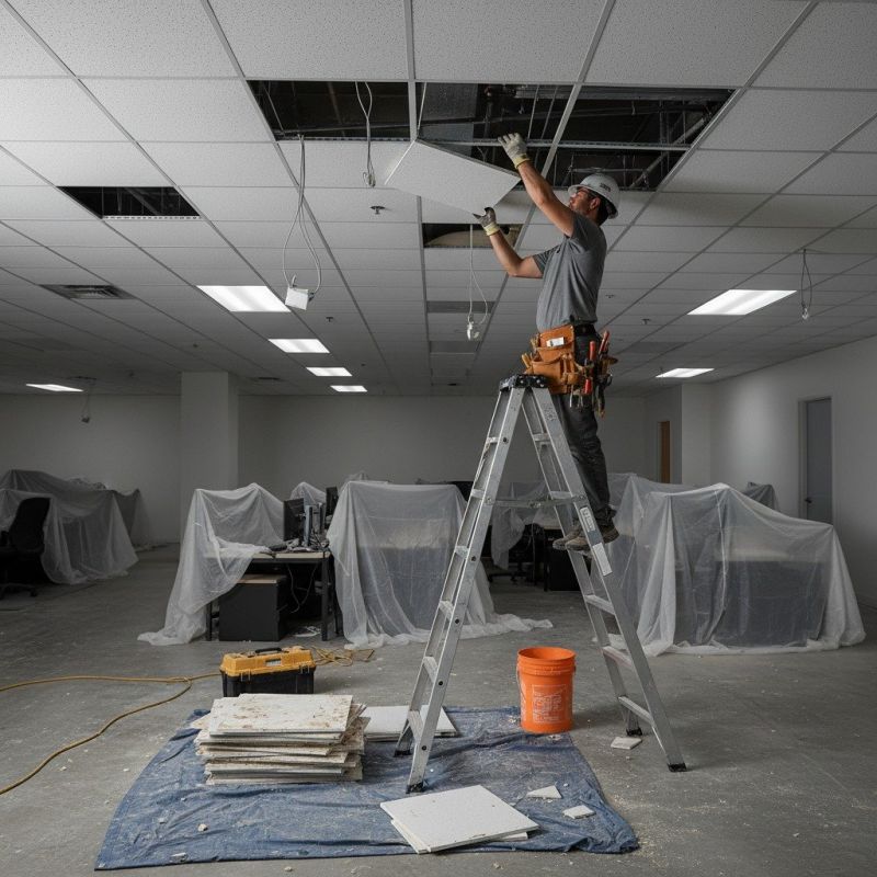 Stipple Ceiling Repair Service
